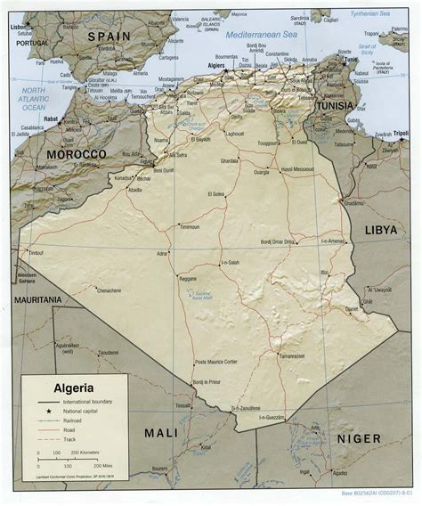 Letak Geografis Aljazair